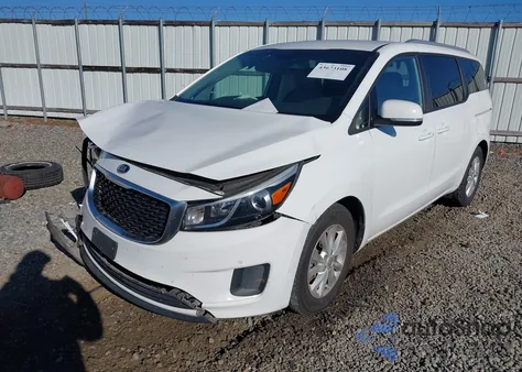 2017 Kia Sedona Lx from USA, damaged, VIN KNDMB5C1XH6333702